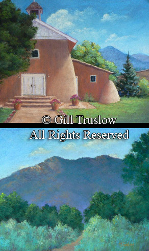 Image: Taos Art School, Plein Air Aire Pastel with Paul Murray class pictures
