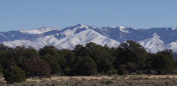 Image: Beautiful mountains in New Mexico