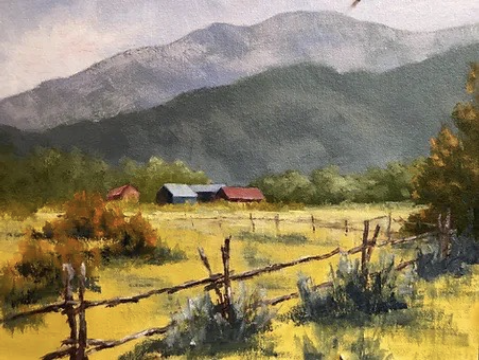 Image: Painting of Rural Scenery