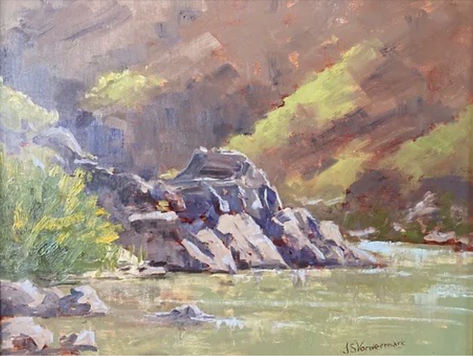 Image: Painting of Rocks