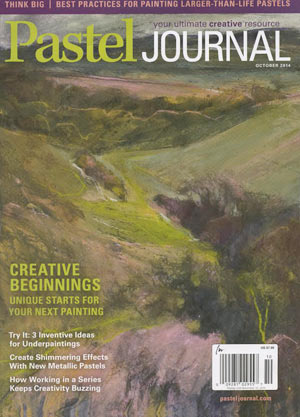 Image: Pastel Journal October 2014 Front Cover